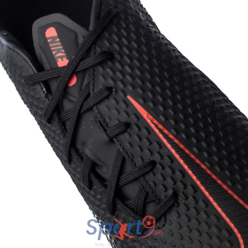 Nike Phantom GT Academy TF Black X Chile Red - Black/Chile Red/Dark Smoke Grey